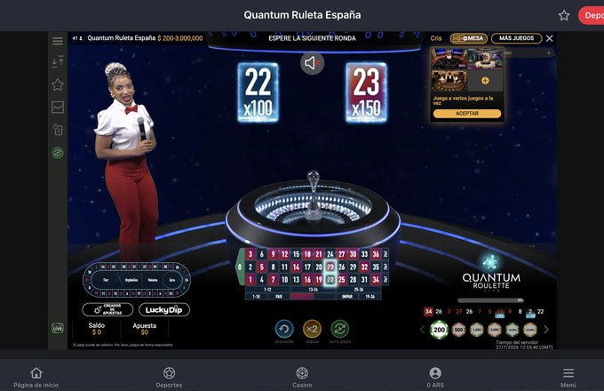 Quantum Ruleta España en 1RedBet
