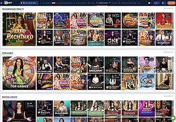 Mesas del casino en vivo de 20Bet.