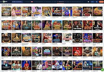 Shows de juegos en vivo de 20Bet.