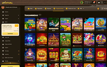 Catálogo de tragamonedas de Awintura.