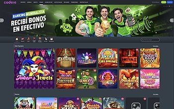 Página principal del casino Codere