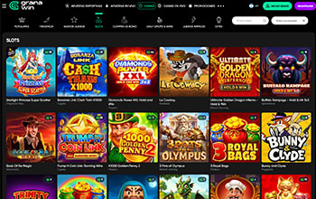 Algunas slots presentes en el catálogo de Granawin.