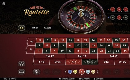 Partida de ruleta americana en Rabona.