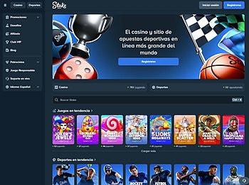 Página de inicio de Stake en Argentina