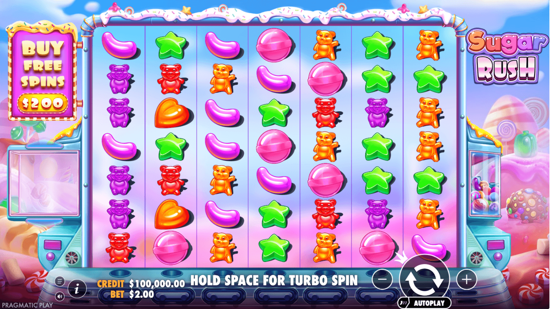 Multiplicadores en cascada de Sugar Rush 1000